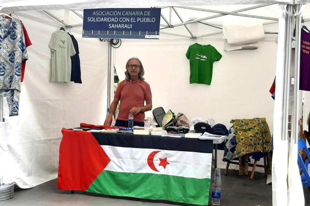 Octavio Melián, presidente de la Asociación Canaria de Solidaridad con el Pueblo Saharaui Octavio Melián, presidente de la Asociación Canaria de Solidaridad con el Pueblo Saharaui