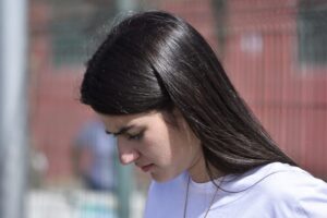 Shaila Santana, copiloto del Club Deportivo Sin Barreras Driving