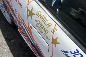 Shaila Santana, copiloto del Club Deportivo Sin Barreras Driving