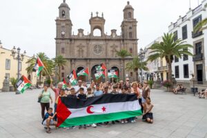 Octavio Melián, presidente de la Asociación Canaria de Solidaridad con el Pueblo Saharaui