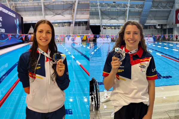 España suma cinco medallas en la cuarta jornada del Europeo de Natación Paralímpica cinco medallas en el Europeo de Natación Paralímpica