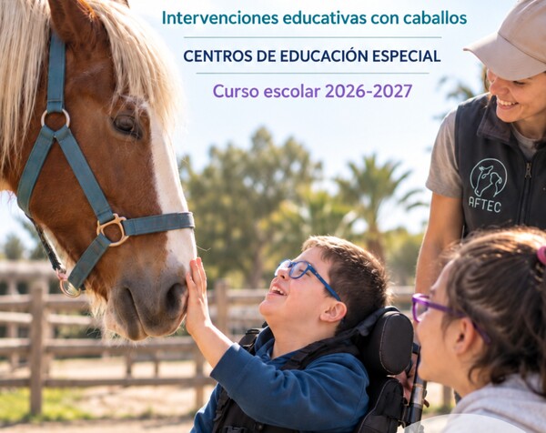 Canarias llevará intervenciones educativas con caballos a alumnado de tres centros de Educación Especial Intervenciones educativas asistidas con caballos en Canarias