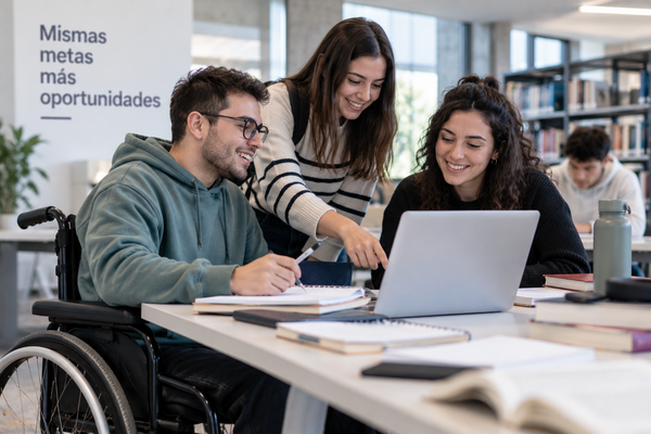 Estudiantes con discapacidad pueden solicitar hasta 1.500 euros para estudiar FP, Grado o Máster Estudiantes con discapacidad pueden solicitar becas de hasta 1.500 euros