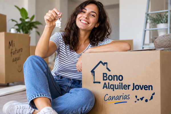 Canarias abre el Bono Alquiler Joven: hasta 6.000€ de ayuda y alquileres de hasta 900€ Bono Alquiler Joven en Canarias 2026 para acceder a una vivienda de alquiler