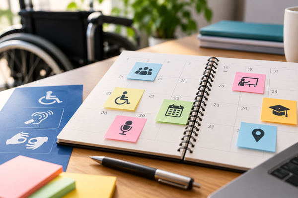 Agenda de discapacidad en Canarias: formaciones, jornadas y eventos Agenda de discapacidad en Canarias con eventos, formaciones y jornadas sobre accesibilidad e inclusión