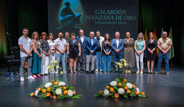 Todos Unidos por Ell@s recibe la Manzana de Oro 2026 por su trabajo con las personas con discapacidad Manzana de Oro 2026 a Todos Unidos por Ell@s