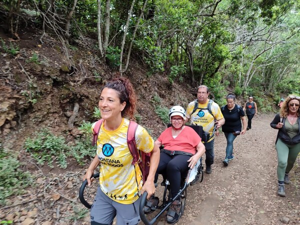 La Laguna cerrará su programa de senderismo adaptado con rutas por Las Lagunetas y Las Aguas senderismo adaptado en La Laguna