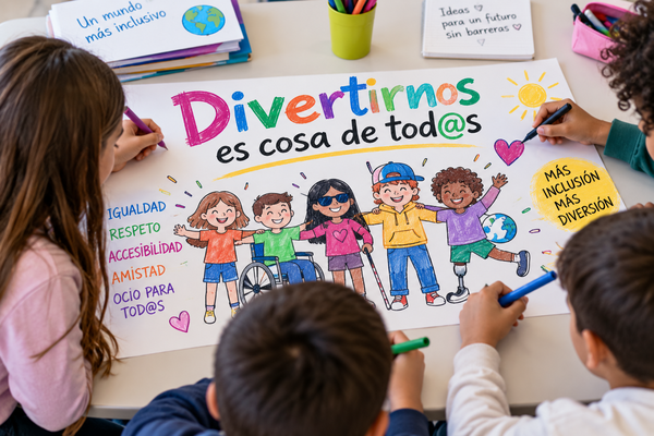 La ONCE busca aulas que diseñen el ocio inclusivo del futuro: el premio es un festival de 9.000€ Concurso Escolar ONCE 2026-2027 sobre ocio inclusivo