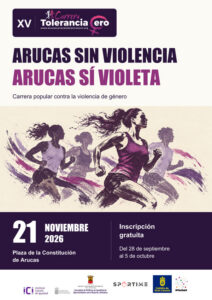 Últimos días para inscribirse en la XV Carrera Tolerancia Cero de Arucas 1 Carrera Tolerancia Cero de Arucas 2026