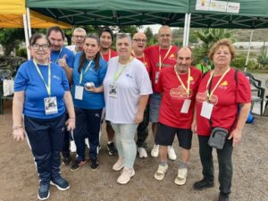 José Antonio Ortega y Estel Nou lideraron el Campeonato de España FEDDI de Petanca en Arucas 1 Los equipos mallorquines del Estel Nou y Mater-Isla, participaron en el Campeonato