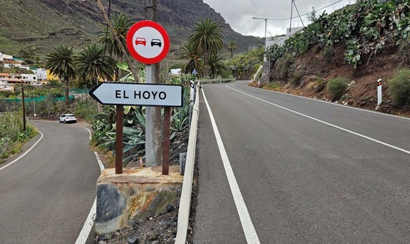El Cabildo invertirá más de 500.000 euros para evitar daños en la GC-200 entre La Aldea y Mogán Obras de estabilización de la GC-200 en La Aldea